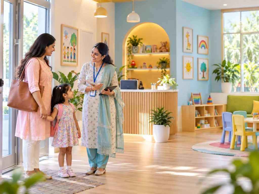 Krish Elite preschool and daycare classroom in Mahesh Nagar, ECIL